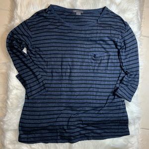 Vince Long sleeve stripe shirt sz S